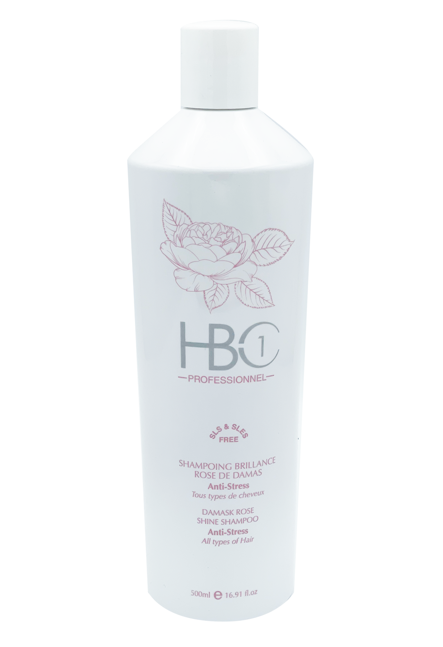 Shampoing Brillance Rose de Damas 500ml
