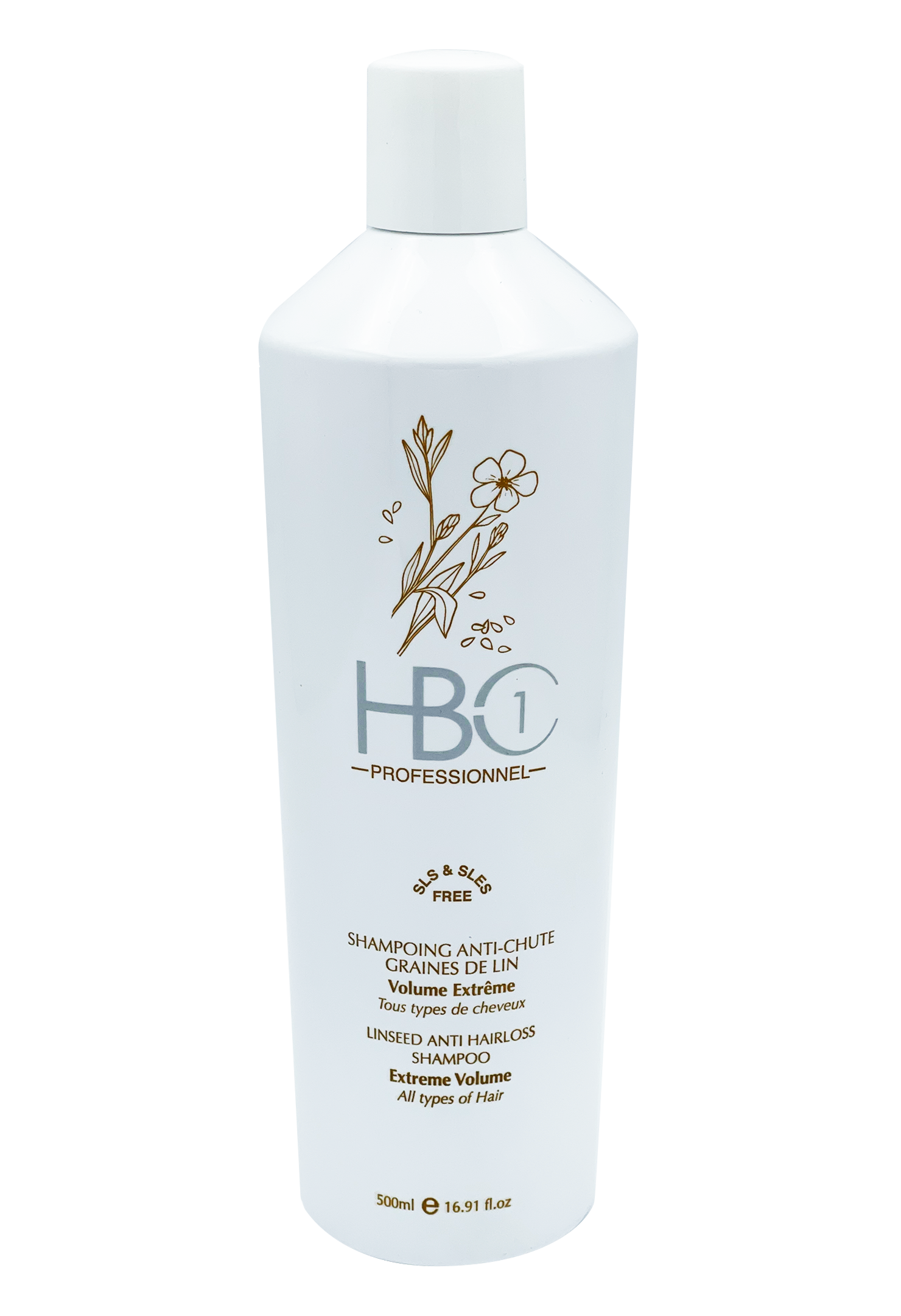 Shampoing Anti-chutes Graines de Lin 500ml